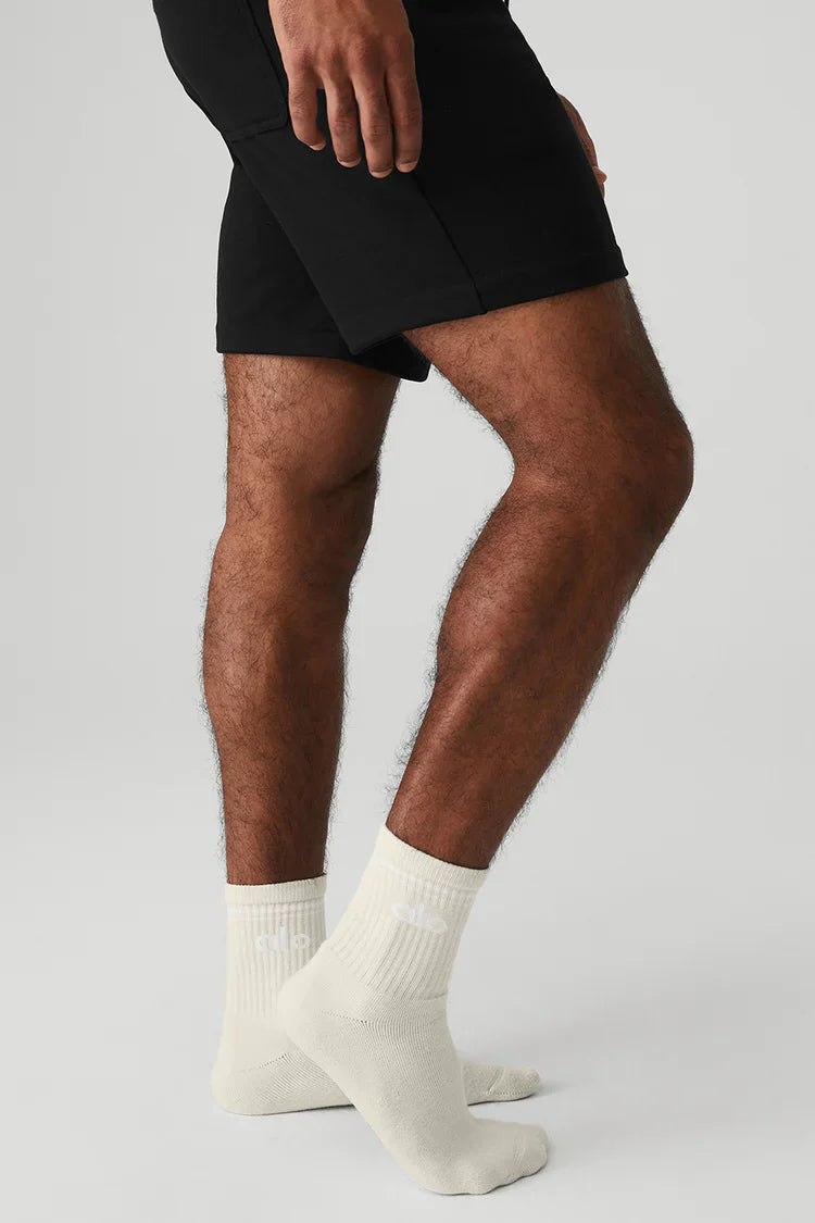 Unisex Half-Crew Throwback Sock