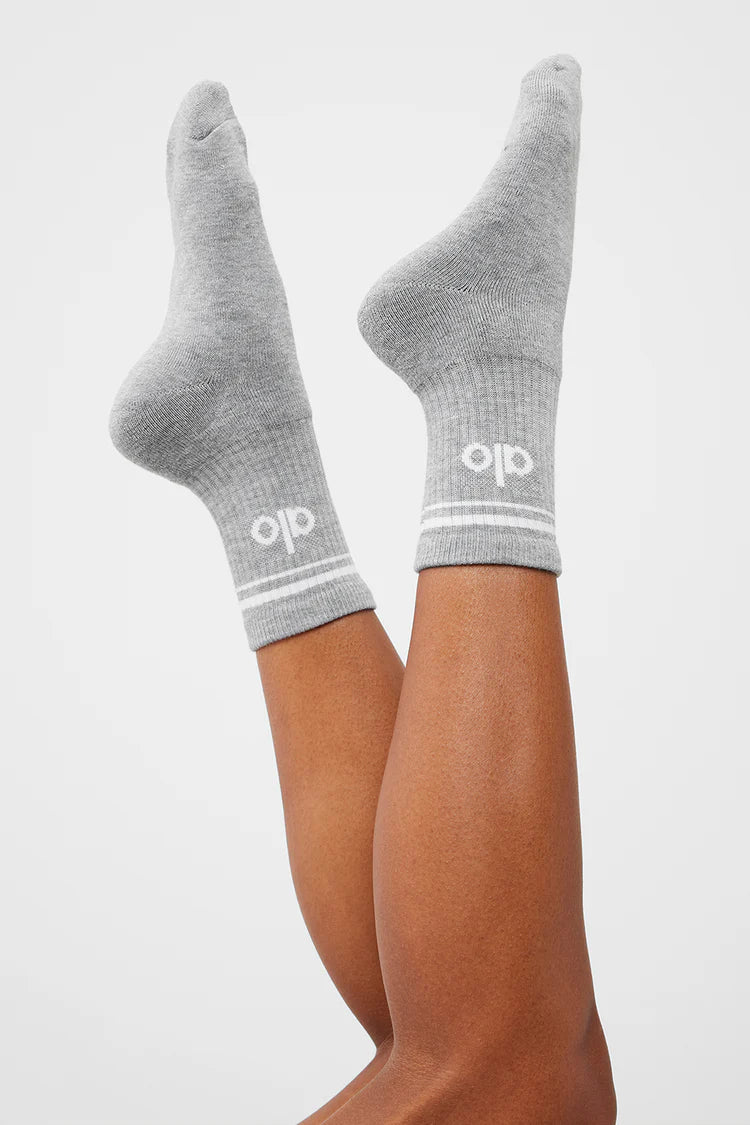 Unisex Half-Crew Throwback Sock