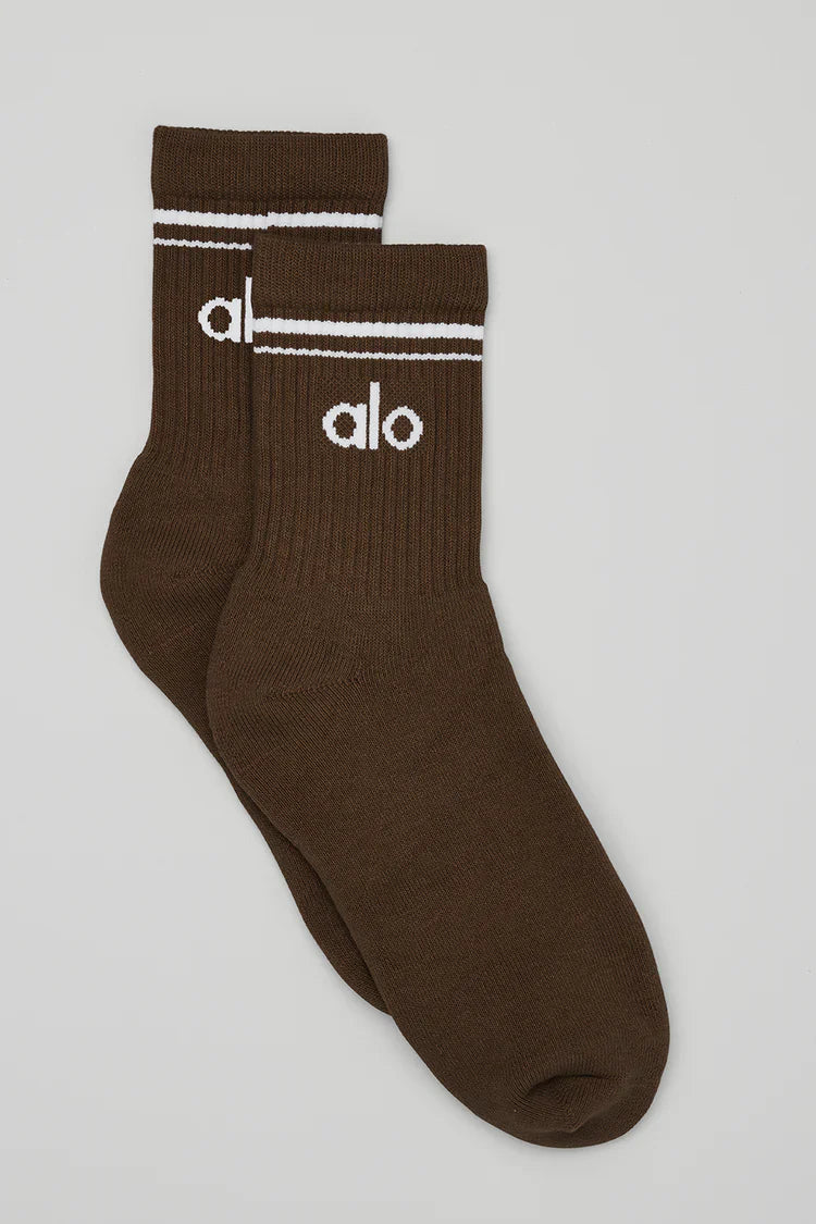 Unisex Half-Crew Throwback Sock