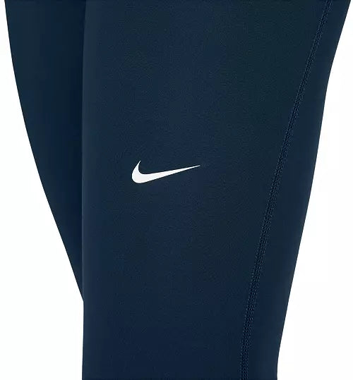 Nike Women's Pro Mid-Rise Mesh-Paneled Leggings