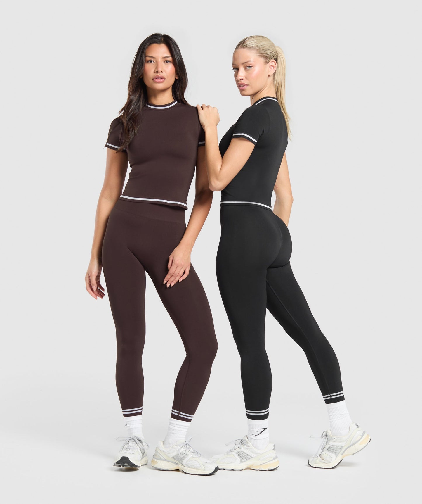 Gymshark Contrast Seamless Midi Tee