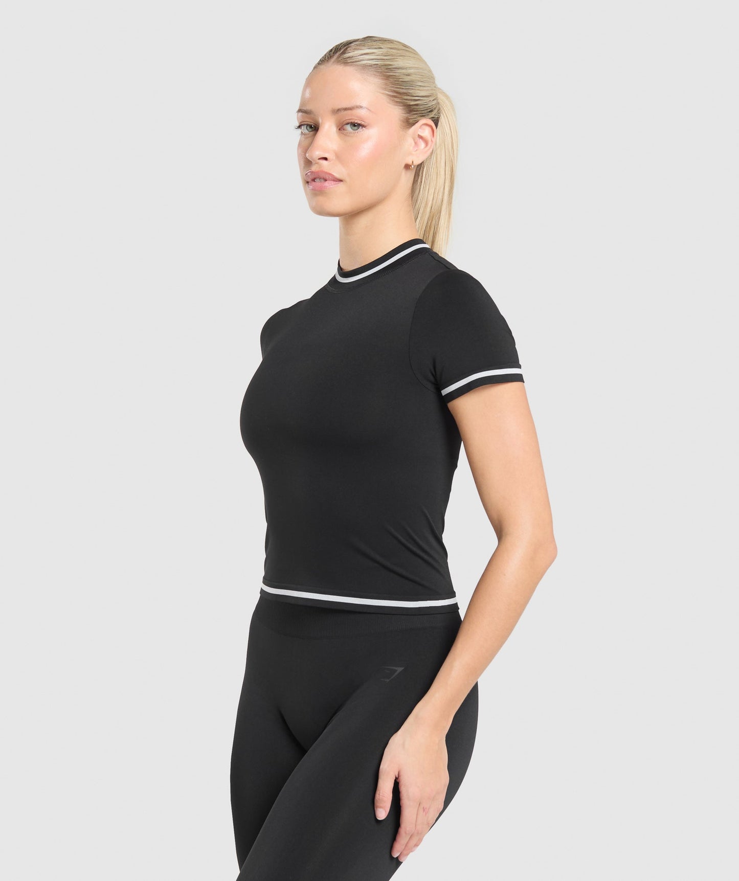 Gymshark Contrast Seamless Midi Tee