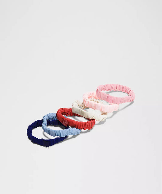 Lululemon Skinny Scrunchies 6 Pack